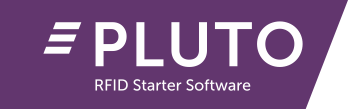 PLUTO RFID Starter Software Logo